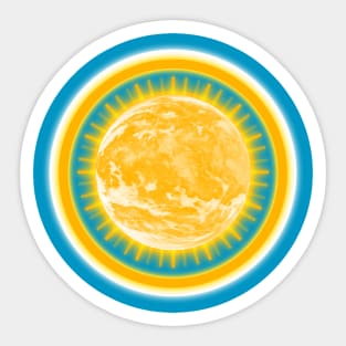 Sunshine and Halo - Heaven Sticker